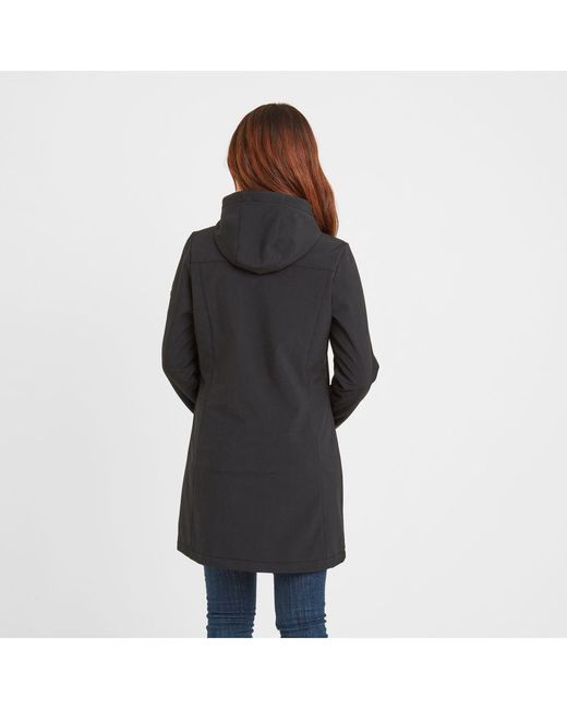 TOG24 Black Keld Softshell Long Jacket
