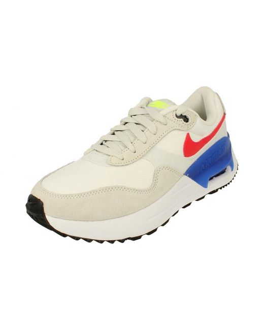 Nike White Air Max System Trainers