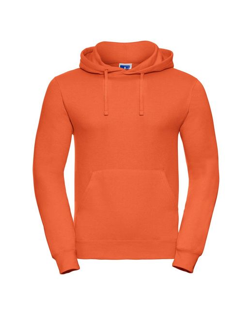 Russell Orange Colour Hooded Sweatshirt Hoodie for men