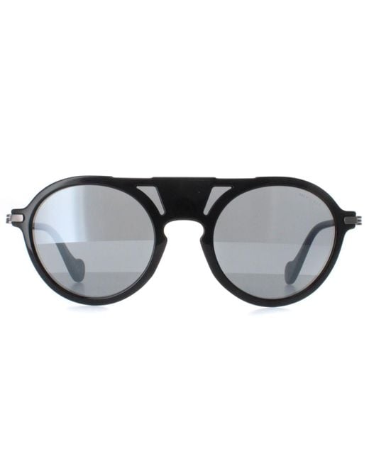 Moncler Black Round Mirror Ml0053 for men