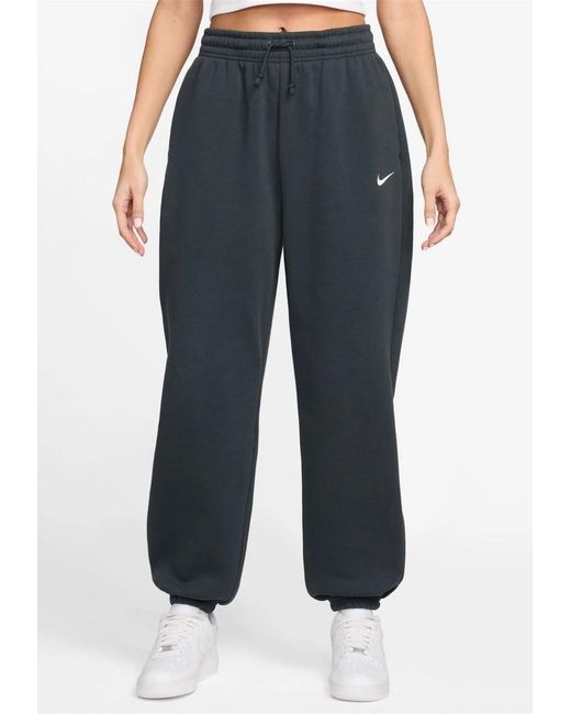 Nike Blue Phoenix Fleece Oversized Joggers
