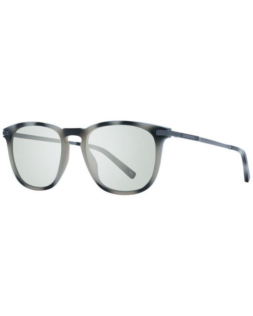 Ted Baker Metallic Trapezium Sunglasses With 100% Uva & Uvb Protection for men