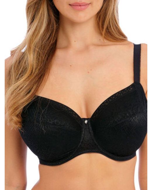Fantasie Black Envisage Full Cup Side Support Bra