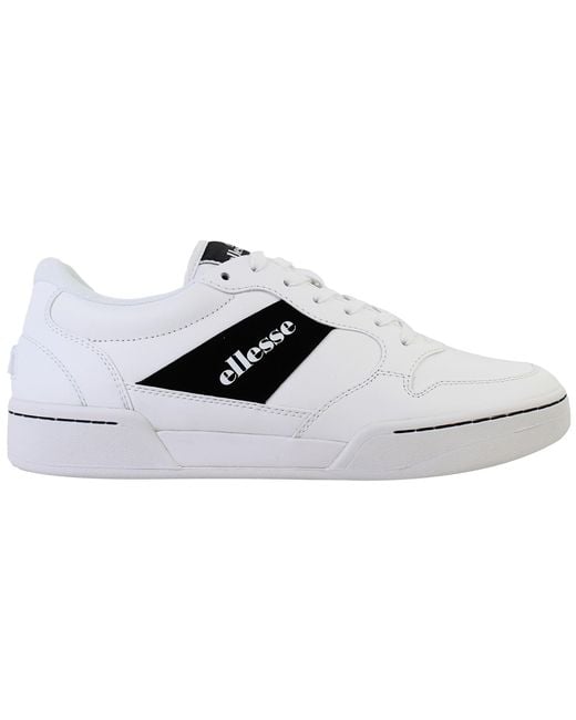 Ellesse White Ustica Trainers for men