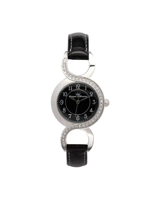Yonger & Bresson White And Band With Dial Leather