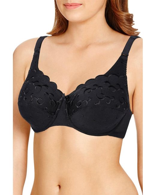 Berlei Black Classic Wired Minimiser Bra