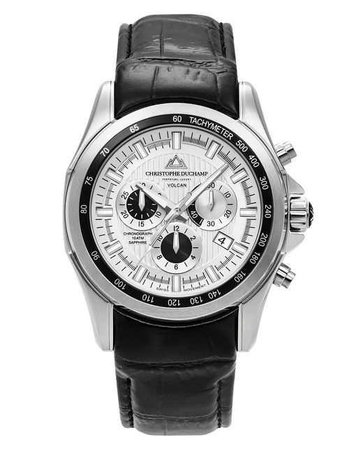 Christophe Duchamp Gray Volcan Watch 44Mm for men