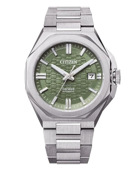 Citizen Gray Series 8 Watch Nb6080-51W Stainless Steel for men