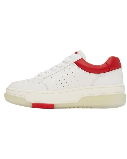 Amiri White Stadium Low Leather for men