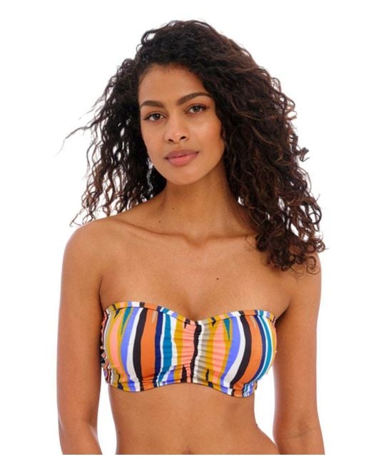 Freya Black 203210 Torra Bay Strapless Bikini Top