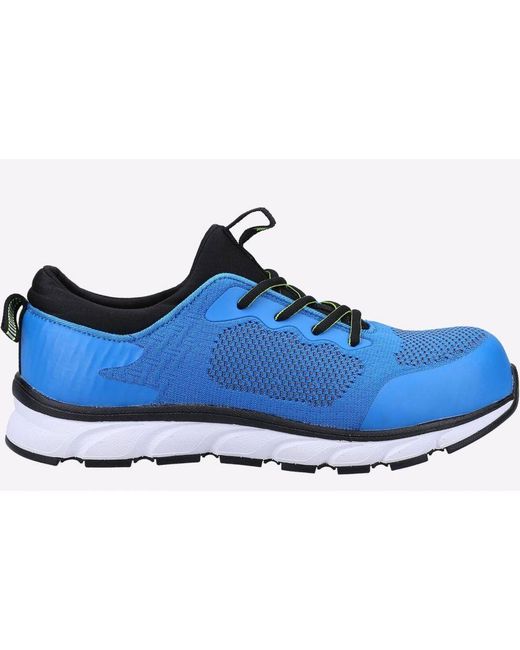 Amblers Safety Blue 718 Memory Foam Trainers for men