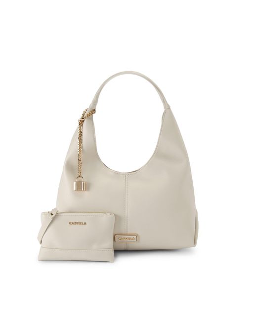 Carvela Kurt Geiger Gray Cassia Mini Hobo Bag