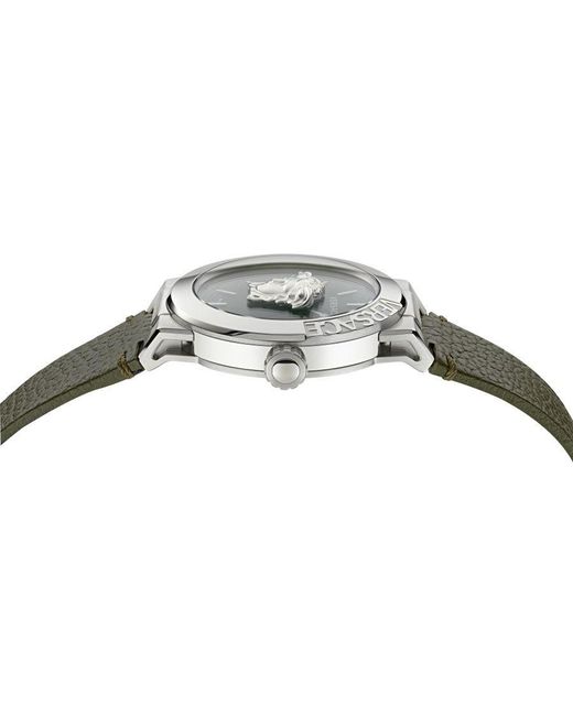 Versace Metallic Medusa Infinite Gent Watch Ve7E00123 Leather (Archived) for men