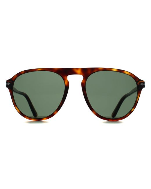 Persol Green Aviator Havana Po3302S