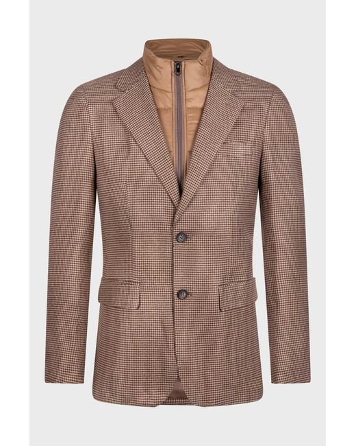 Versace 19.69 Abbigliamento Sportivo Brown 19V69 Jacket Matteo for men