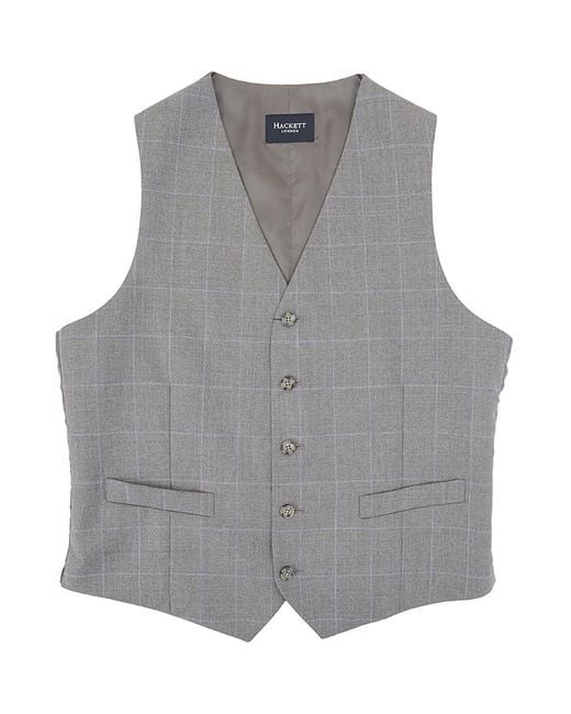 Hackett Gray Highlight Windowpane Wc for men