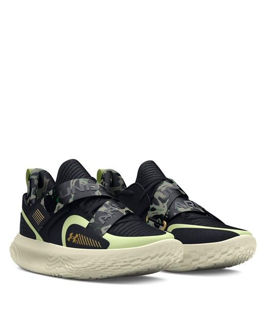 Under Armour Blue Flow Futr X 4 Camo Basketball Trainers for men