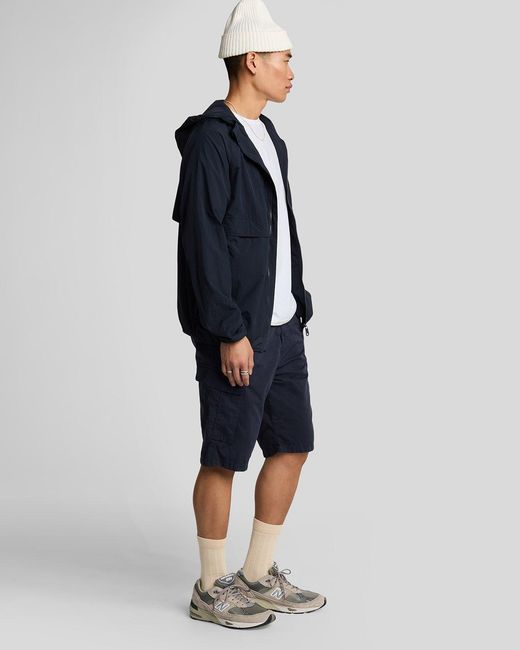 Lyle & Scott Blue Cargo Shorts for men
