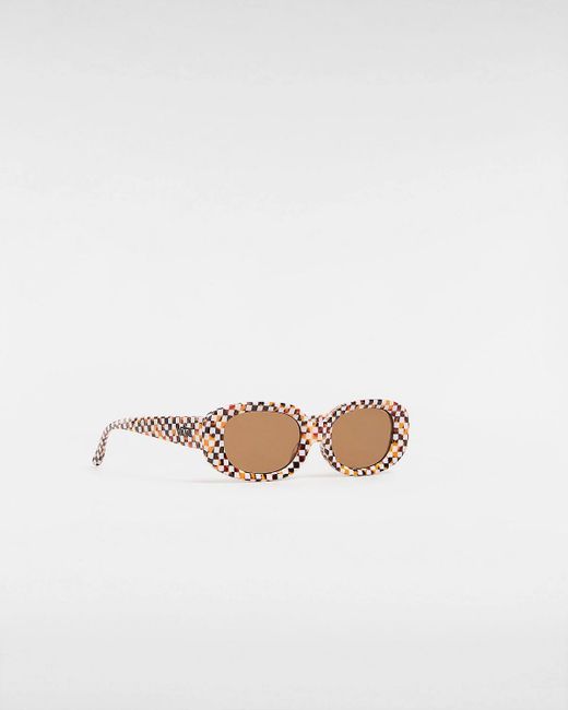 Vans White Showstopper Sunglasses