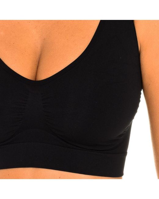 Intimidea Black Bodyeffect Push-Up Effect Bra 110577
