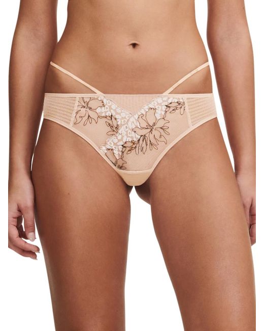 Chantelle Brown Spice Tanga