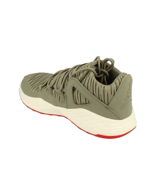 Nike Green Air Jordan Formula 23 Low Trainers for men