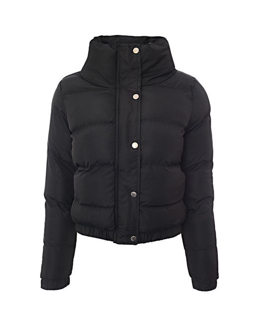 Brave Soul Black Petite Puffer Jacket