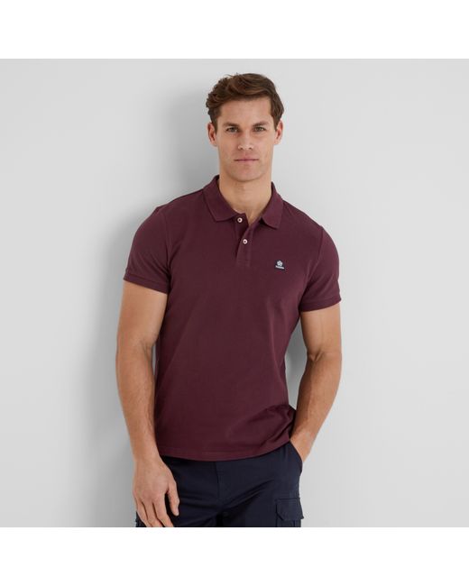 TOG24 Purple Braunton Polo Shirt for men