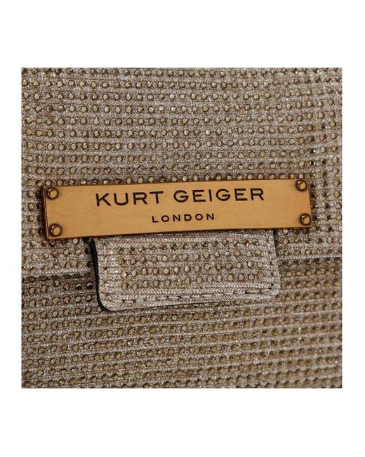 Kurt Geiger White Kgl Mini Plate Brixton Bag