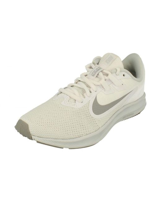 Nike White Downshifter 9 Trainers