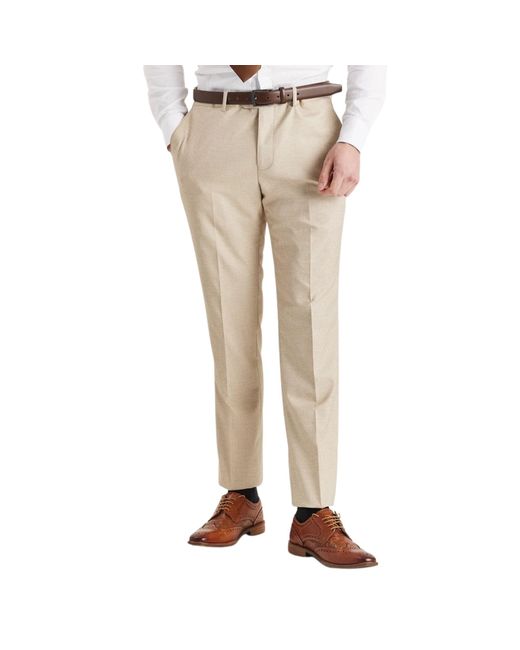 Paul Andrew Natural Lightweight Summer Wedding Party Trouser for men