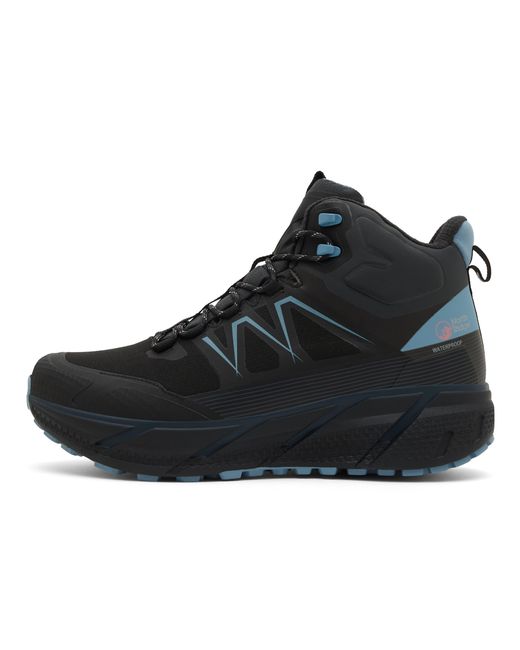 North Ridge Black Flux Speed Waterproof Mid Walking Boot