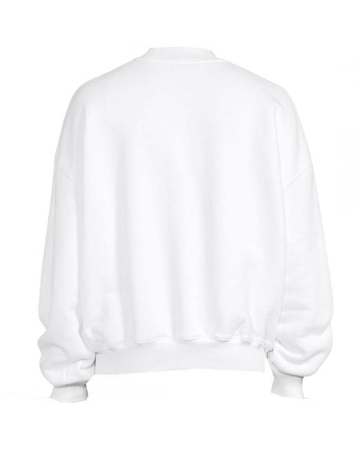 Off-White c/o Virgil Abloh White Off- Blurr Book Over Oversized Sweatshirt for men