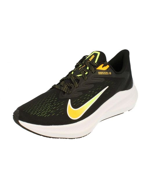Nike Black Zoom Winflo 7 Trainers for men