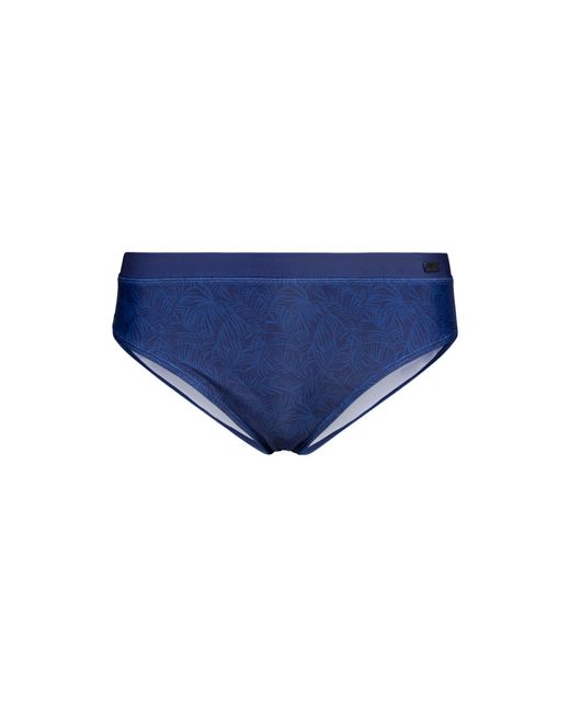 Trespass Blue Ladies Tina Palm Leaf Bikini Bottoms