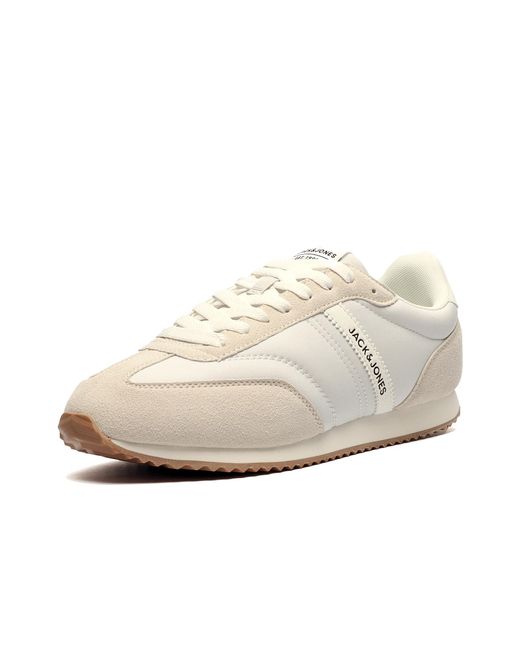 Jack & Jones White Burton Trainers for men