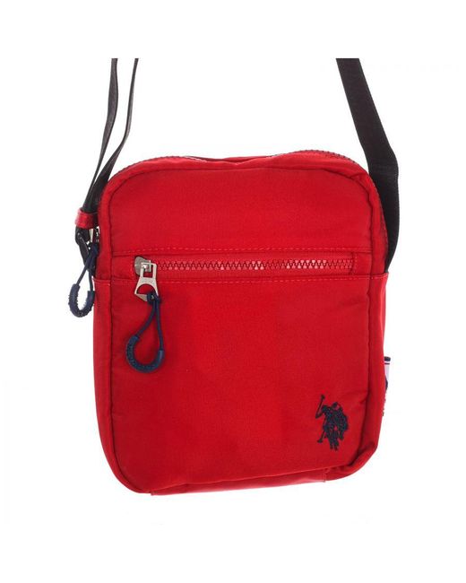 U.S. POLO ASSN. Red Biub55676Mia Shoulder Bag for men