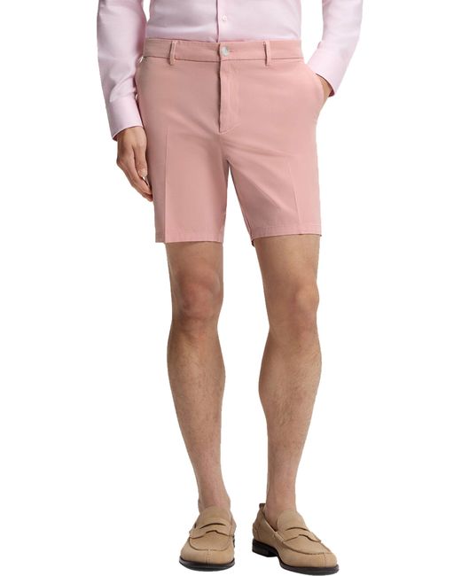 Boss Pink H Kane Shorts Light Pastel Cotton for men