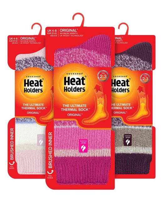 Heat Holders Purple Heat Holders Womens