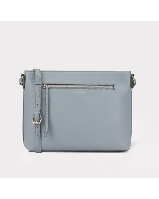 Lloyd Baker Blue Laysa Leather Cross Body Bag