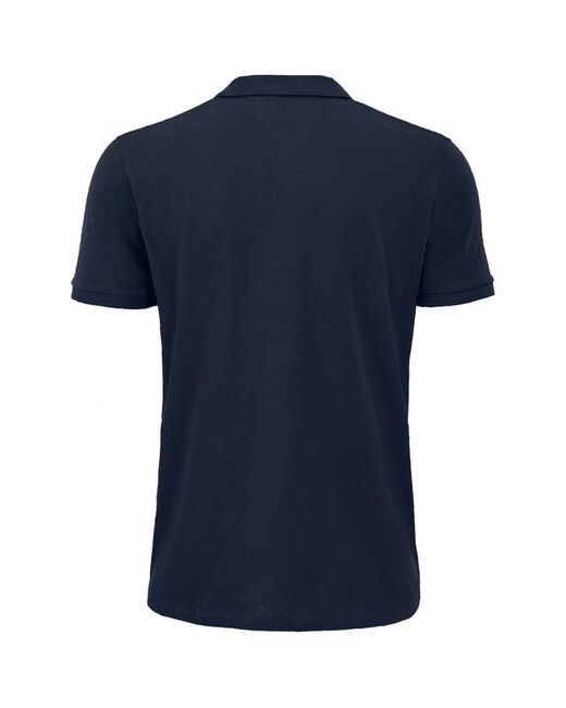 Sol's Blue Planet Pique Organic Polo Shirt (French) for men