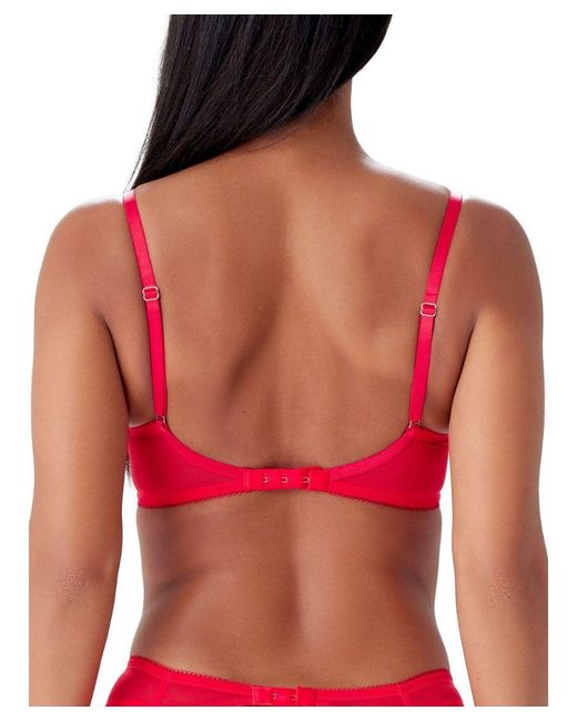 Gossard Red Vip Audacious Half Padded Plunge Bra