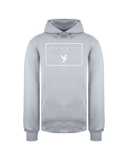Devote London Blue Hoodie for men