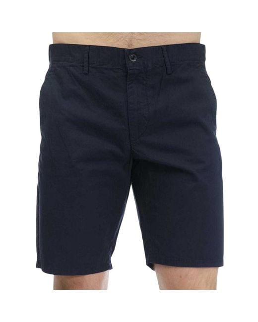 Gant Blue Relaxed Fit Chino Shorts Cotton for men