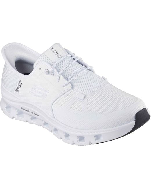 Skechers White Glide Step Pro Hands Free Slip Ins Shoes 5 B for men