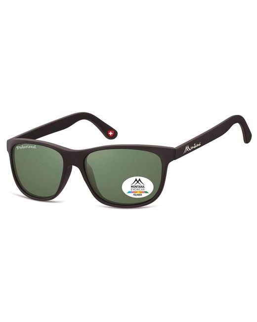 Montana Black Rectangle Matte Polarized Mp48 for men