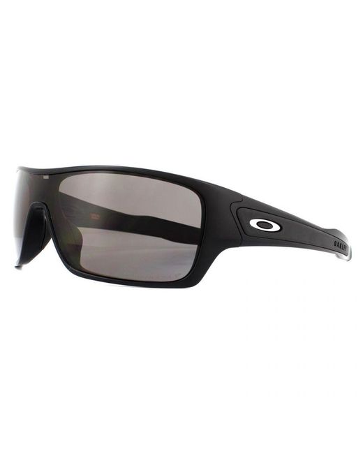 Oakley Gray Sunglasses Turbine Rotor Oo9307-28 Matte Prizm Polarized for men