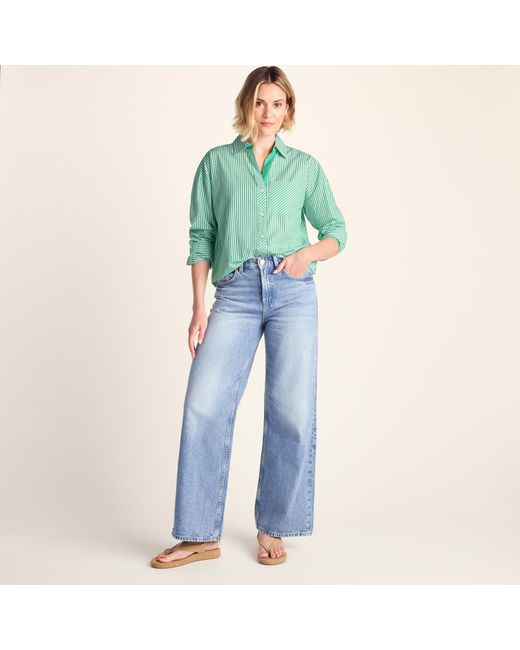 TOG24 Blue Helena 100% Cotton Long Sleeve Shirt