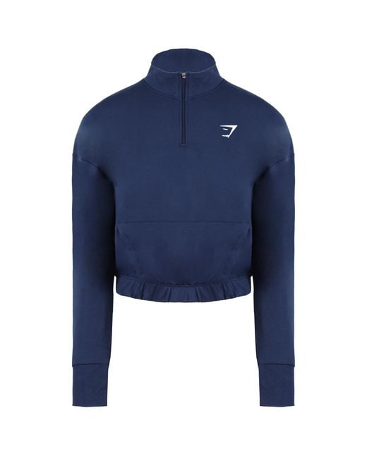 GYMSHARK Blue Pippa Track Jacket