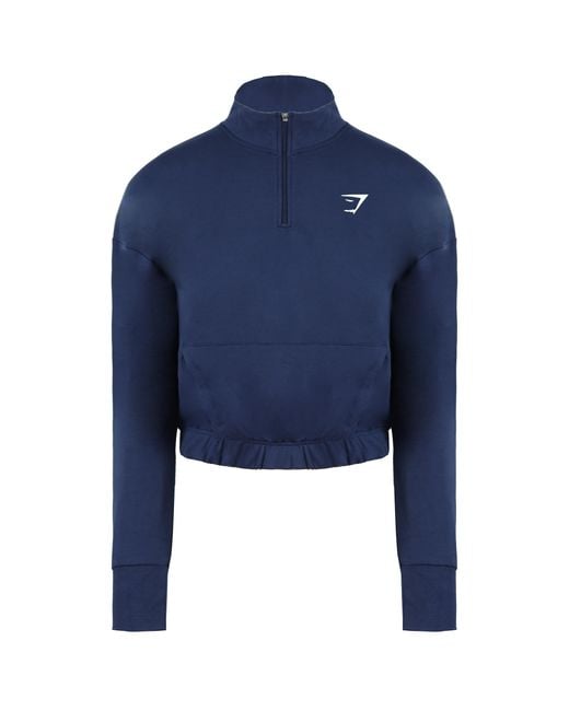 GYMSHARK Blue Pippa Track Jacket